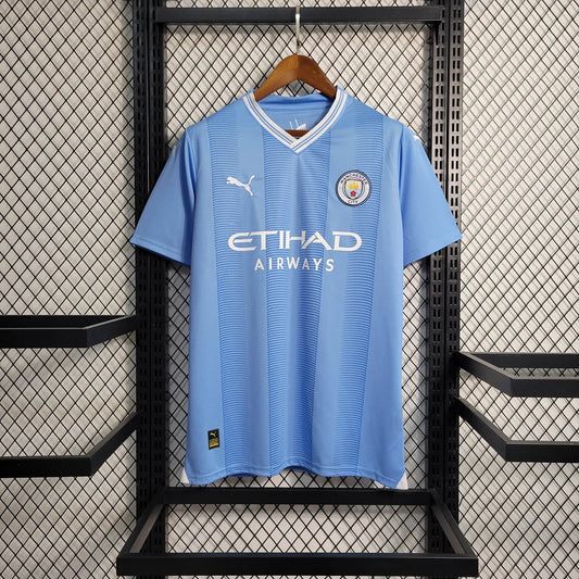 2023/2024 Manchester City Home Football Shirt Thai Quality