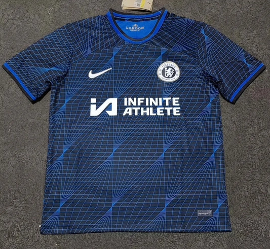 2023/2024 Chelsea Football Jersey Away With Sponsor Thai Quality