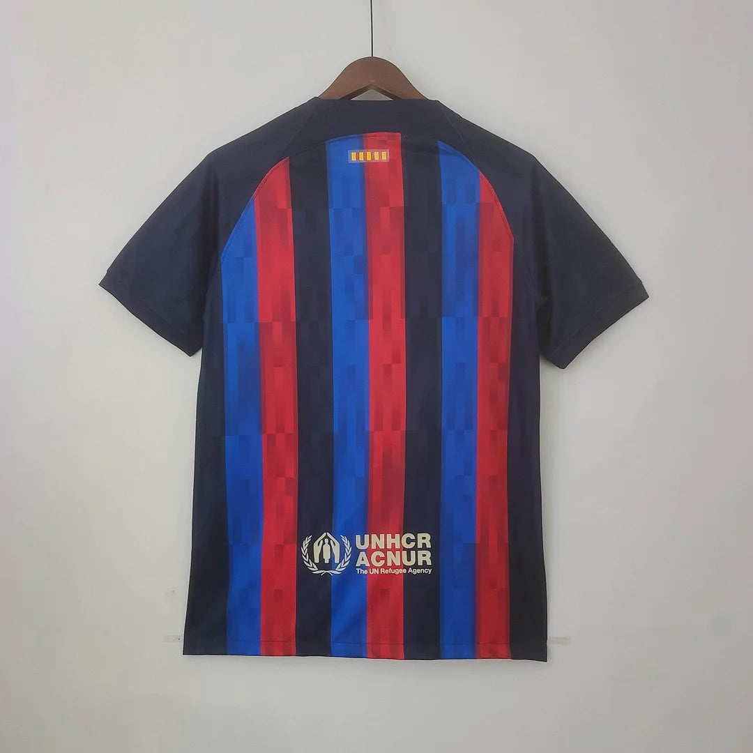 2022/2023 Barcelona Home Drake Model Football Shirt Thai Quality